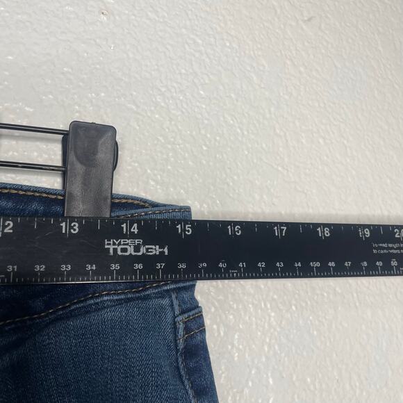 Ann Taylor LOFT Womens Jeans Size 29 Denim Blue Curvy Skinny Dark Wash Casual - Picture 4 of 15